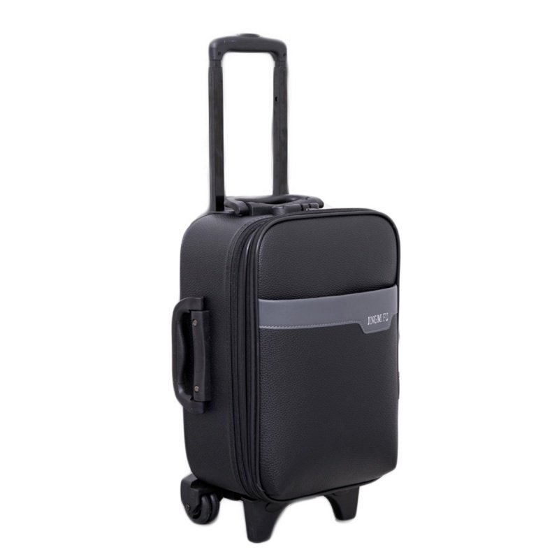 皮质轻便密码箱单向轮小拉杆箱包 vasque德辉旅行箱