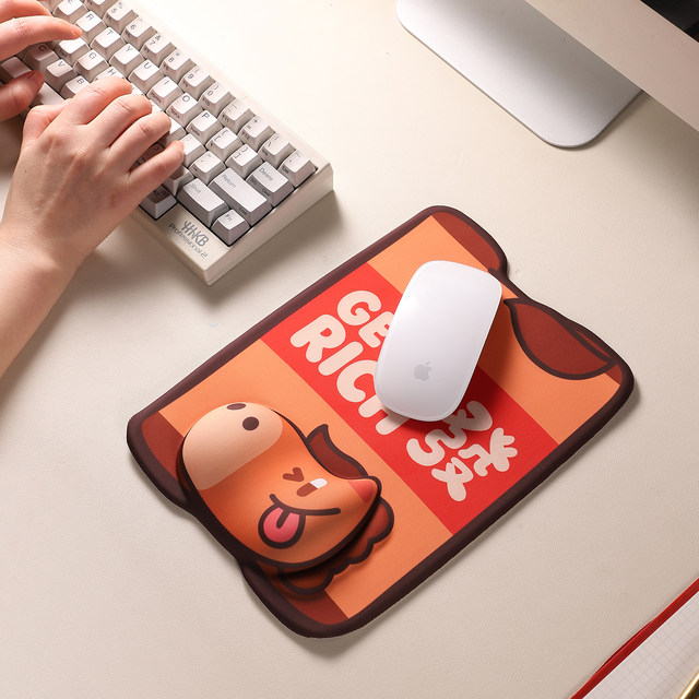 Cute horse pad pad wrist pad ສໍາລັບເດັກຍິງຄອມພິວເຕີຫ້ອງການຫນູ pad silicone ຫນູ pad wrist pad ຕ້ານການລື່ນສໍາລັບຜູ້ຊາຍ