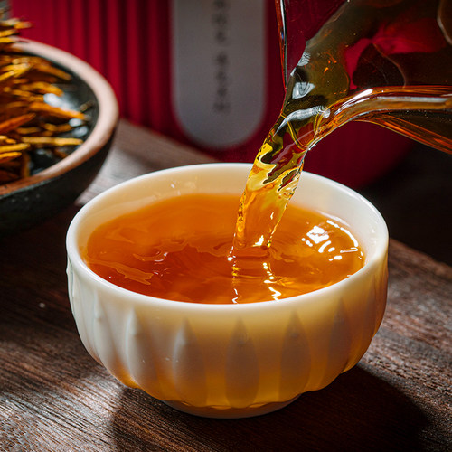 品茗珍 2026年云南茶叶凤庆滇红茶大金针金芽蜜香180克双罐礼盒装 - 图1