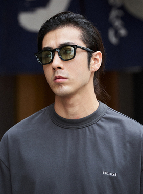 TANOXI防紫外线日系男女通用墨镜