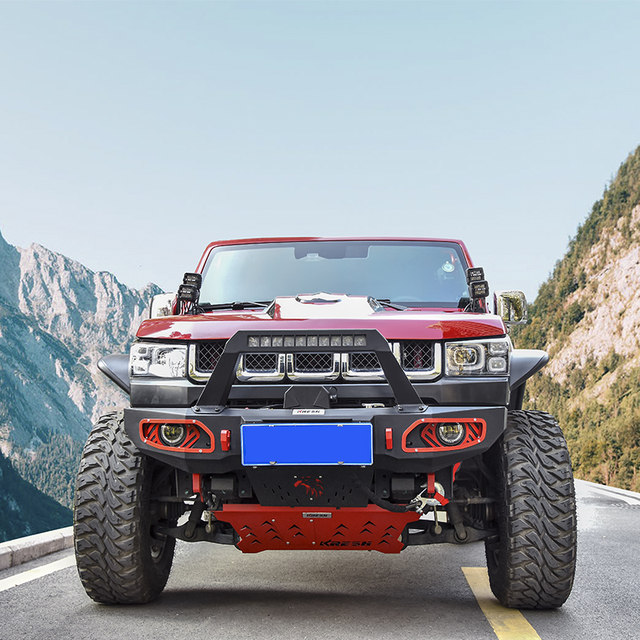 Bj40plus modified off-road front bumper and rear bumper set