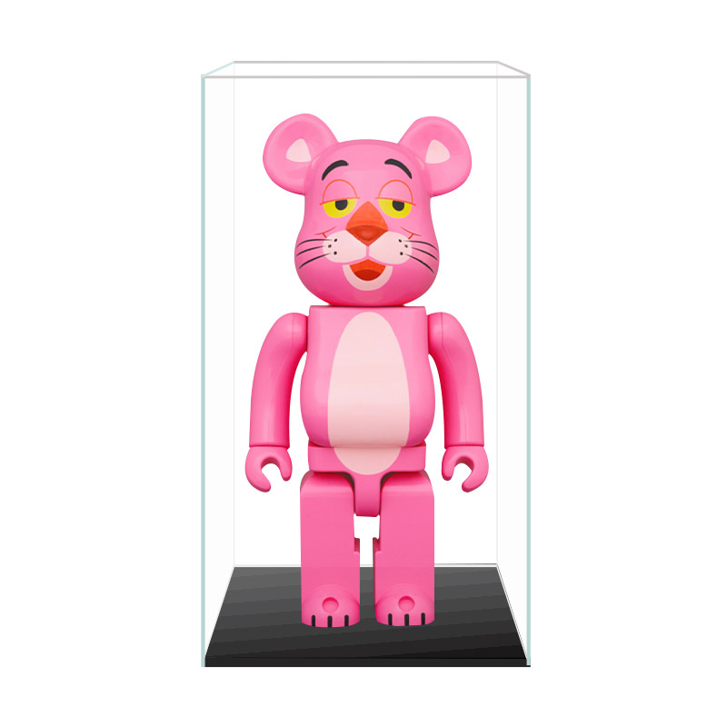 积木熊bearbrick1000%亚克力透明展示盒暴力熊模型收纳盒子防尘罩 - 图3