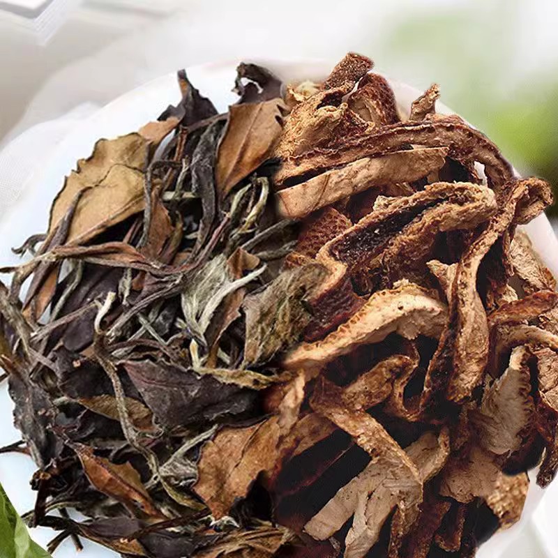 陈皮白茶福鼎白茶饼寿眉陈皮老白茶250g