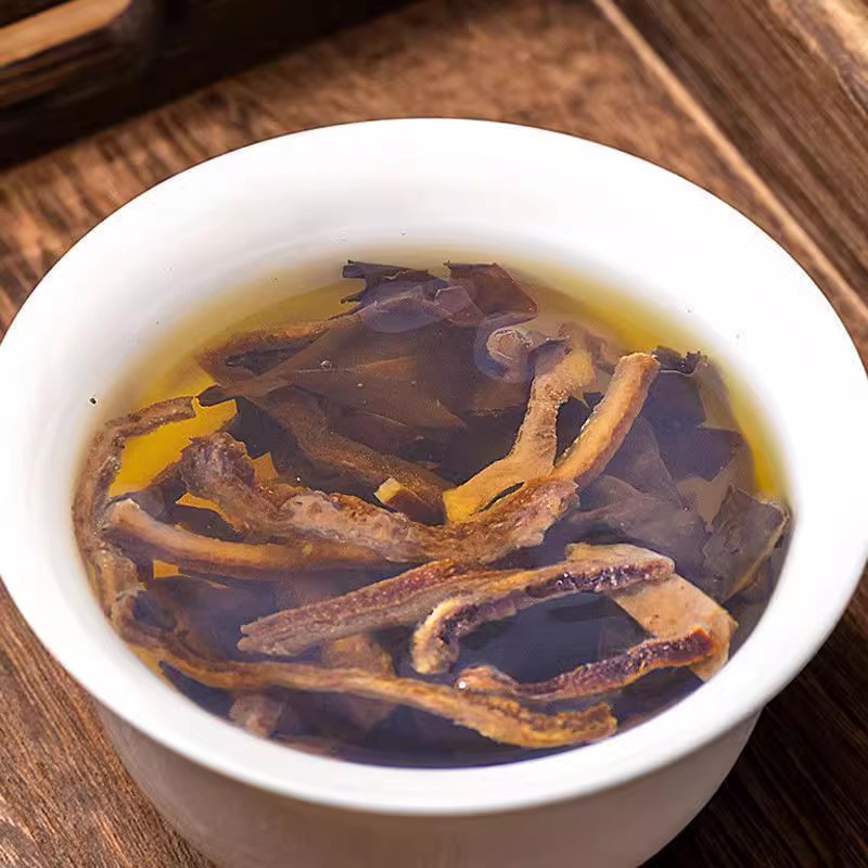 陈皮白茶福鼎白茶饼寿眉陈皮老白茶250g