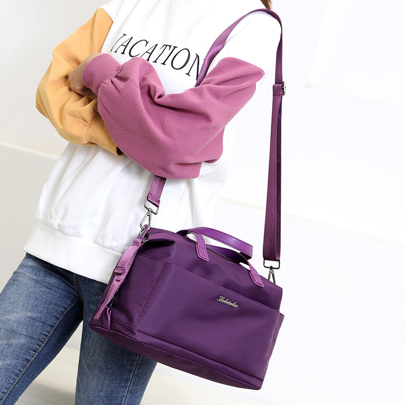 2020新款轻便波士顿防水尼龙女包 卓戈女士包袋