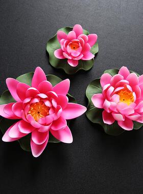 陶瓷莲花香插创意家用手工荷花