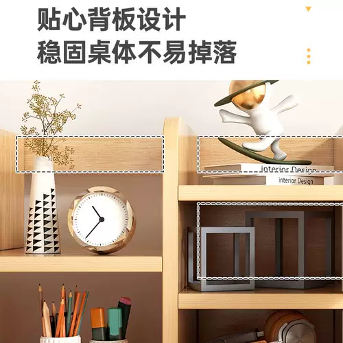 Настольная книжная полка для школьников, система хранения, книжный шкаф для спальни