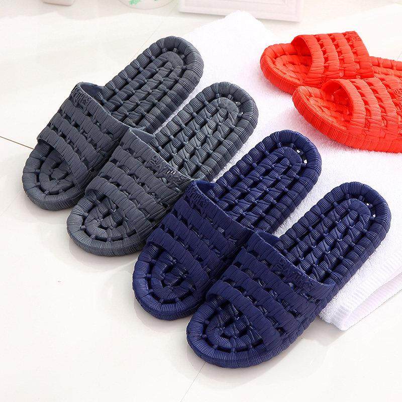 漏水拖鞋男防滑洗澡软底漏水居家拖鞋家用静音四季镂空男士凉拖鞋,淘宝优惠券,粉丝福利购,淘宝优惠卷