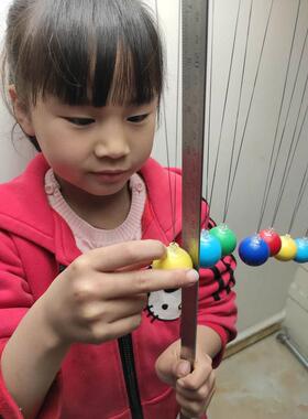 蛇行摆蛇形摆玩具单摆波15个球玩偶小猪蛇形摆球卡通可爱蛇型单波