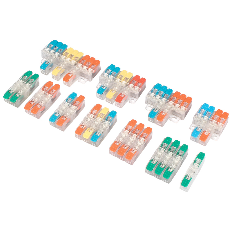 按压式快速接线端子6平方一进多出灯具电源分线器大功率并线神器 - 图3