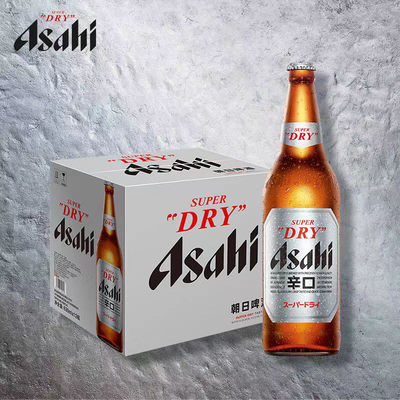 正品ASAHI/朝日啤酒超爽系列辛口日式生啤酒630ml*12瓶 - 图1