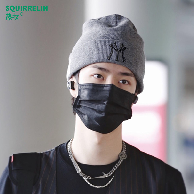 针织帽子男款毛线帽男士冬季秋冬保暖2025新款冬天时尚滑雪冷帽女,淘宝优惠券,粉丝福利购,淘宝优惠卷