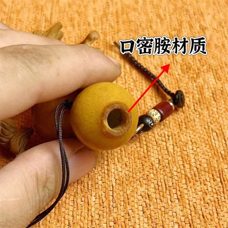 【剑来】养剑葫芦手工雕刻朱砂山鬼钱桃木制剑刻字定制手把挂件