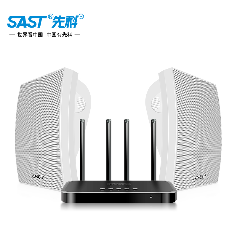 先科k1壁挂无线蓝牙店铺挂墙式喇叭 先科雅浦无线/蓝牙音箱