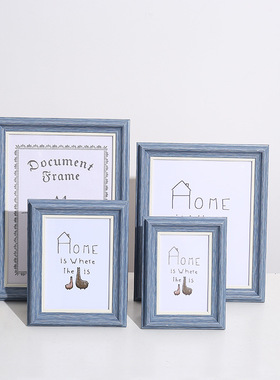 样板房展厅家居软装玄关相框