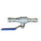 304 stainless steel double clamping two-piece ball valve 4 points single clamping two-piece ball valve 6 minutes 1 inch 2 inch accessories