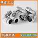 Wuyuan stainless steel European standard compression pipe fittings outer wire elbow