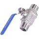 304 stainless steel two-piece ball valve/double outer wire