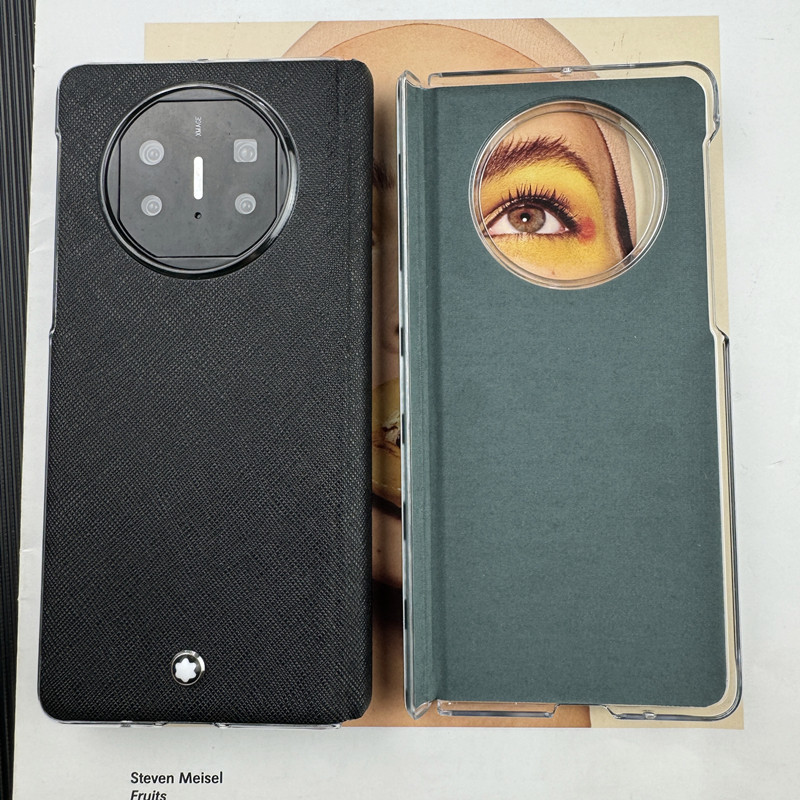 抗指纹中轴保护matex6手机壳适用华为折叠屏Matex5典藏版保护套中轴磁吸背壳X3透明素皮高档商务创意简约外壳