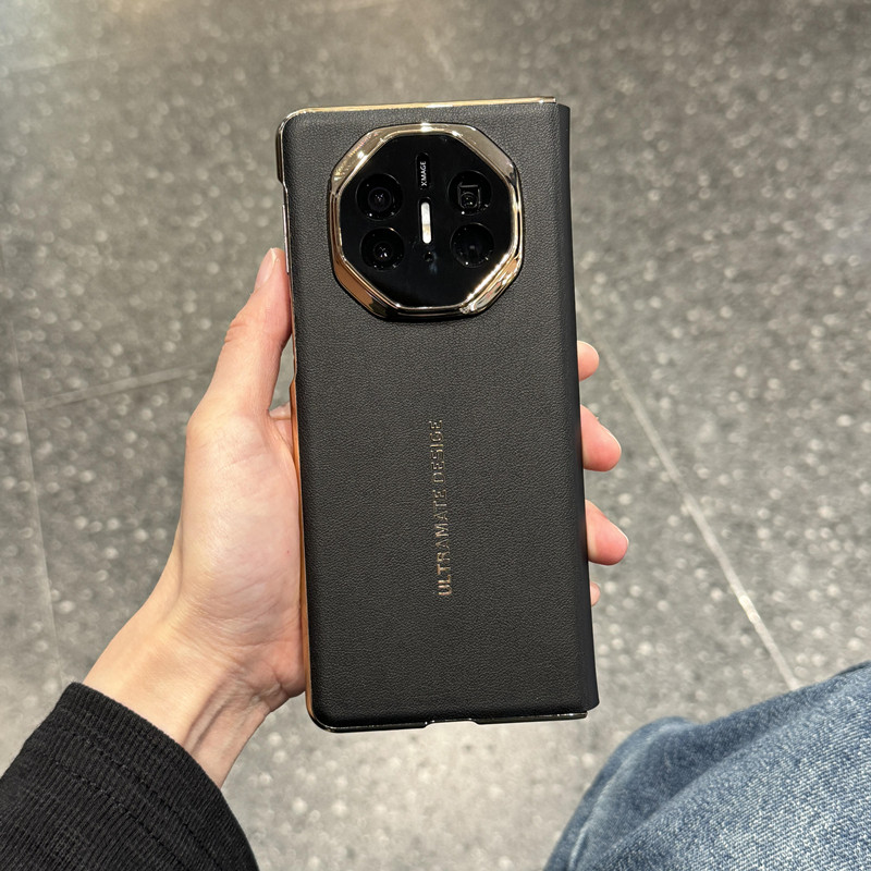 一体智能翻盖式适用华为matex5秒变XT非凡大师手机壳新款电镀x5典藏版折叠屏保护套x3皮套高档创意个性男外壳
