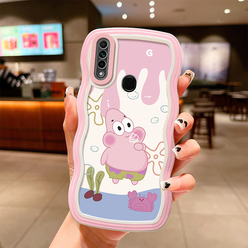 适用OPPO A8手机壳动漫PDBM00日韩网红0pp0a8保护套简约波浪新款oopoa8可爱少女心opopa8多米诺opoa8硅胶卡通
