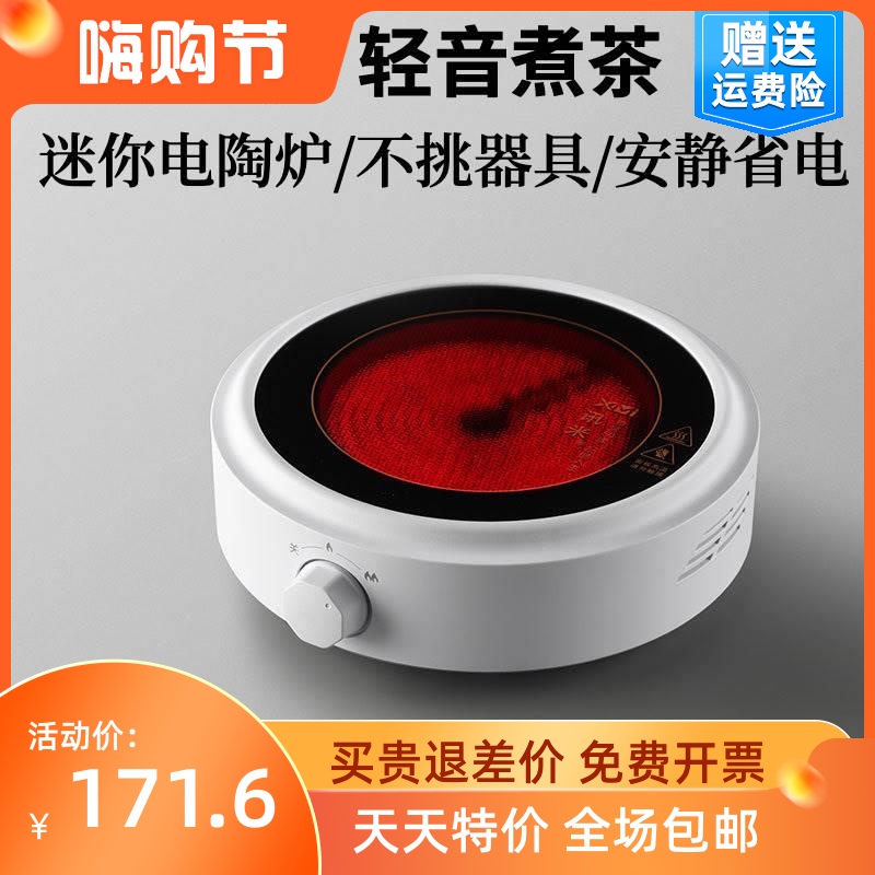 110V电陶炉煮茶器迷你静音电热炉泡茶专用烧水壶茶具出口小家电