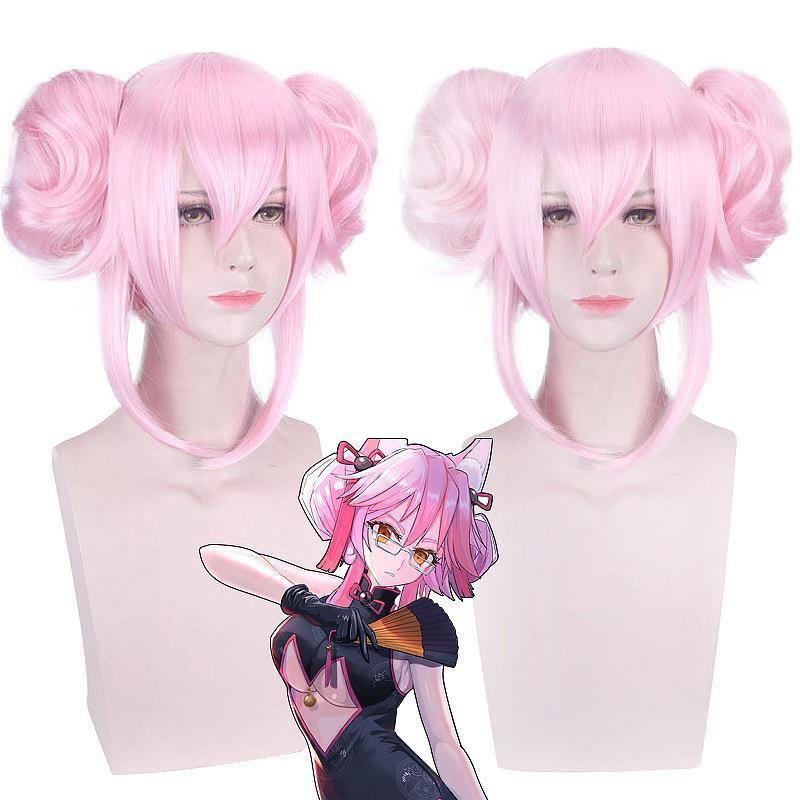 FGO 贞德 Alter 黑贞德 Fate 长发版+短发版 cosplay假发 - 图2