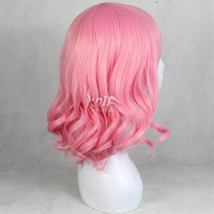 动漫cosplay粉色假发东方Project西行寺幽幽子粉色甜美双马尾 - 图1