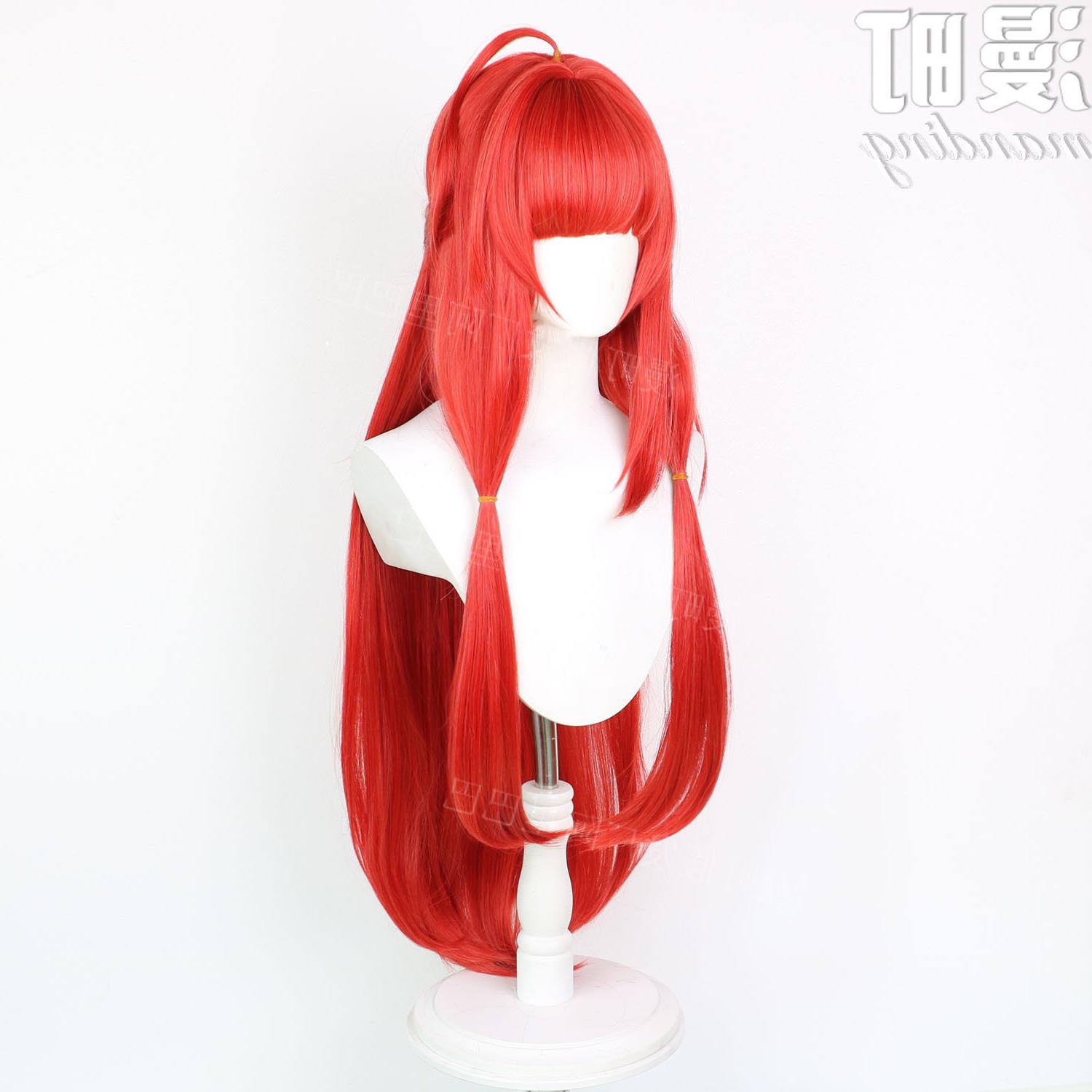 龙族 卡塞尔之门 上杉绘梨衣 cos假发 仿真头皮顶 特调混色 - 图1