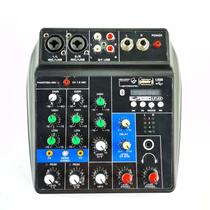 KO42 cross-border 4-way microphone Mimic mixer with 48v fantasy power supply MP3 USB BT FM headset