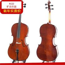 Manual solid wood cello tiger tatcoo grade playing cello adult children beginnics practice cellulite custom