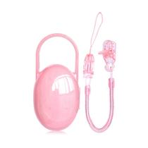 Baby baby pacifier special containing box anti-drop chain clean and sanitary to carry