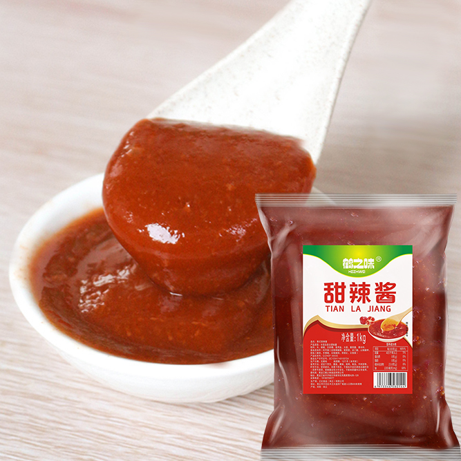 鹤之味泰式烤肉甜辣酱韩式生菜叶包肉酱烧烤蘸酱商用炸鸡东北烧烤
