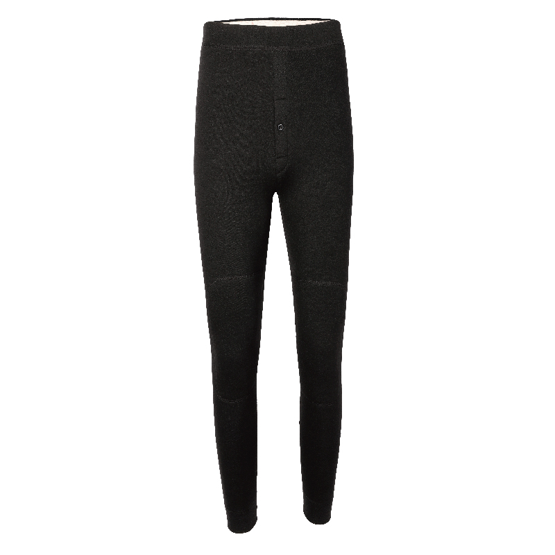 青少年修身保暖裤男大童冬季加绒加厚加长线裤初中生男孩打底裤 - 图3