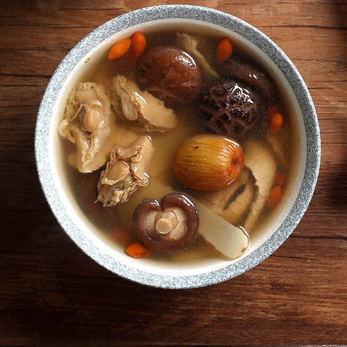 汤膳师 鲍鱼仔花菇汤料包 广东滋补养生汤煲汤材料港式 - 图0