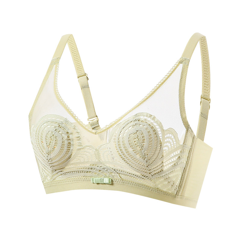 兔耳朵内衣女大胸显小胸罩超薄款性感文胸无钢圈聚拢收副乳防下垂,淘宝优惠券,粉丝福利购,淘宝优惠卷