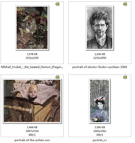 K567【俄罗斯】米哈伊尔·弗鲁贝尔(Mikhail Vrubel)绘画网传图库 - 图3