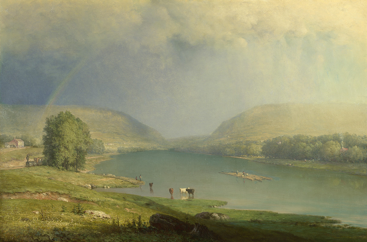 T401【英国】乔治·英尼斯（George Inness）油画高清图库 - 图1