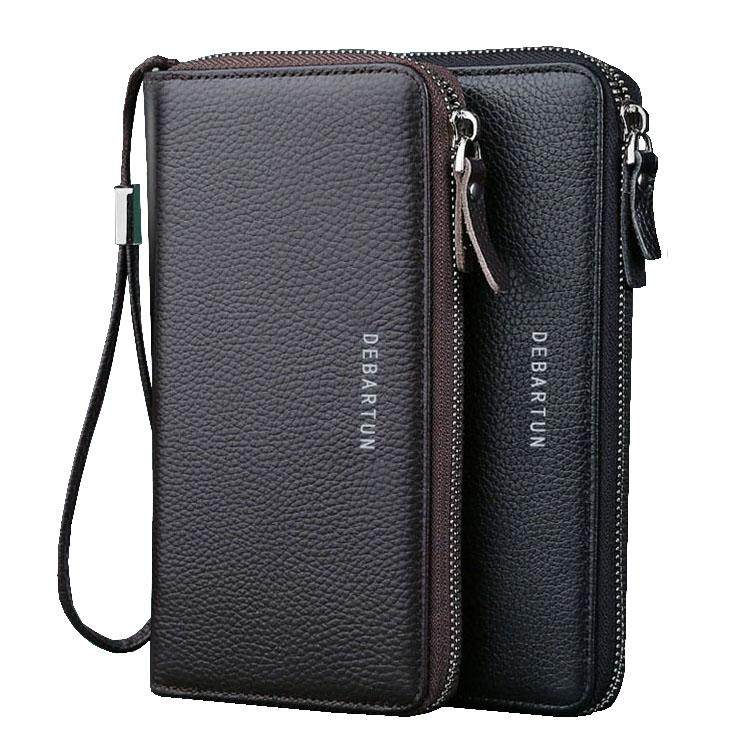 长款钱包大众男士多功能拉链手腕方便大容量时尚商务手抓包钱包,淘宝优惠券,粉丝福利购,淘宝优惠卷