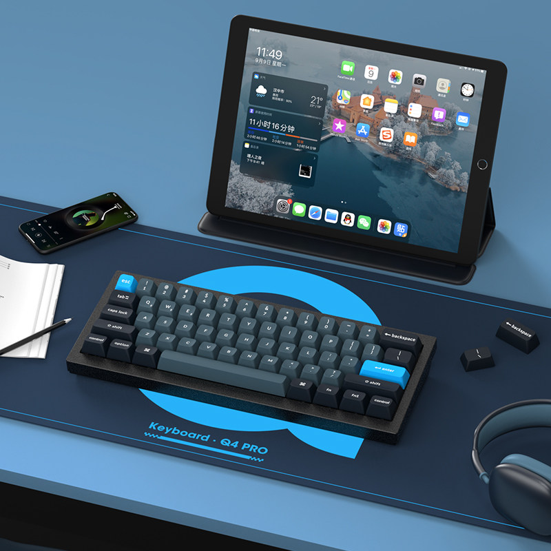 Keychron Q4Pro���ƻ�RGB˫ģ������е����61��Ů���Ȳ��������