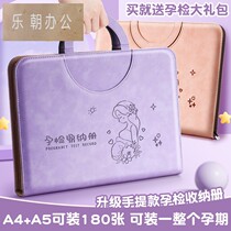 Pregnancy test containing the pregnancy mothers hand pregnancy file album report single pregnant woman b overmanual production check this pregnant dragon baby rabbit treasure check record cashier bag report single sub-information folder