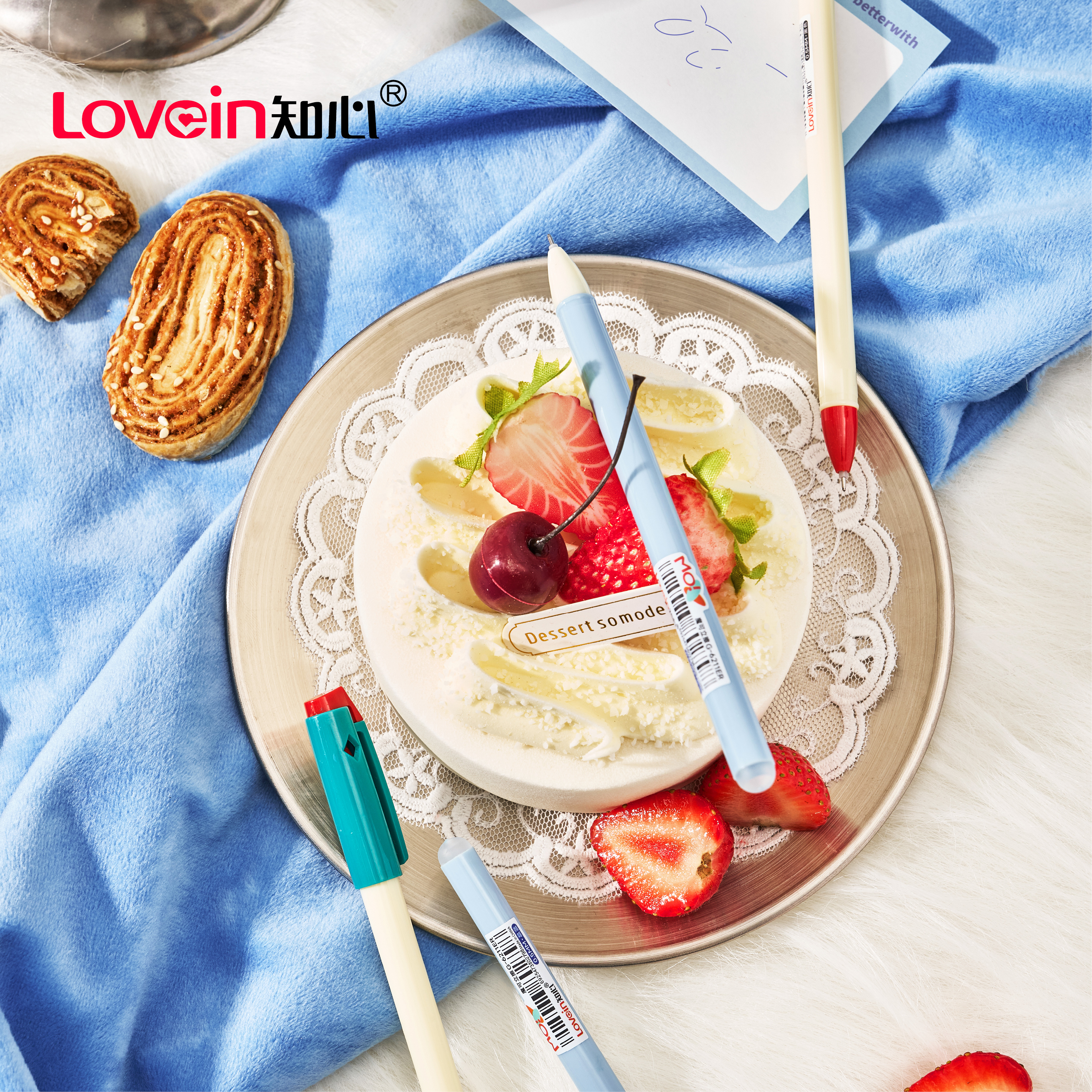 知心可擦中性笔 撞色童趣热敏墨水可擦中性笔小学生专用自带橡皮擦轻松擦除错误 G-6211ER - 图2