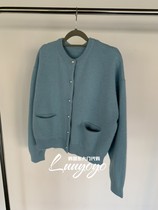 AS THOUGH Korea Dongdaemun 2023 Winter new Fashion comfort 100 hitch fastening sweater women