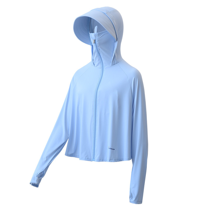 upf50+夏季防紫外线户外披肩防晒衣 喻俏喻美短外套