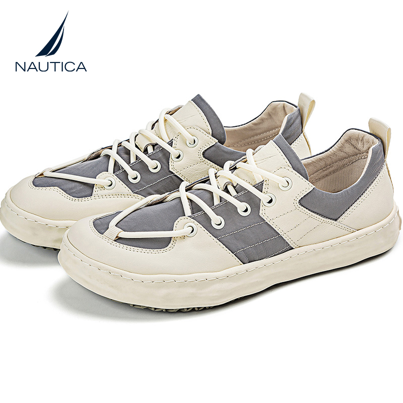 NAUTICA/诺帝卡男鞋简约潮流时尚百搭秋季新款ins低帮休闲鞋透气 - 图2