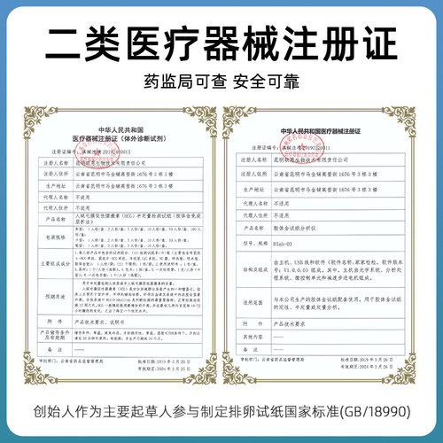 家家检检测HCG翻倍尿液检测试纸辅助预警宫外孕先兆流产胎停尿液-图1