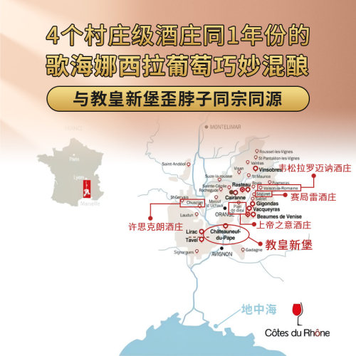 【官方直营】法国原瓶进口 歪脖子红酒 珍藏黑瓶干红葡萄酒礼盒装 - 图2