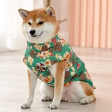 Собачья одежда зима в хлопковой одежде Шиба Ину Ке Фонд Фонд Средний и большой собачий хлопчатобумажная одежда теплые домашние животные осень и зимняя одежда