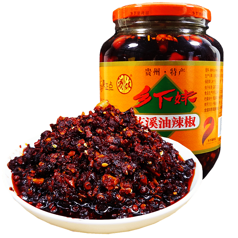 贵州特产乡下妹花溪油辣椒海椒红油辣椒酱辣子鸡辣椒调味料下饭拌,淘宝优惠券,粉丝福利购,淘宝优惠卷