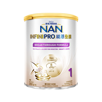 【雀巢】能恩全护婴儿奶粉1段350g券后161元包邮